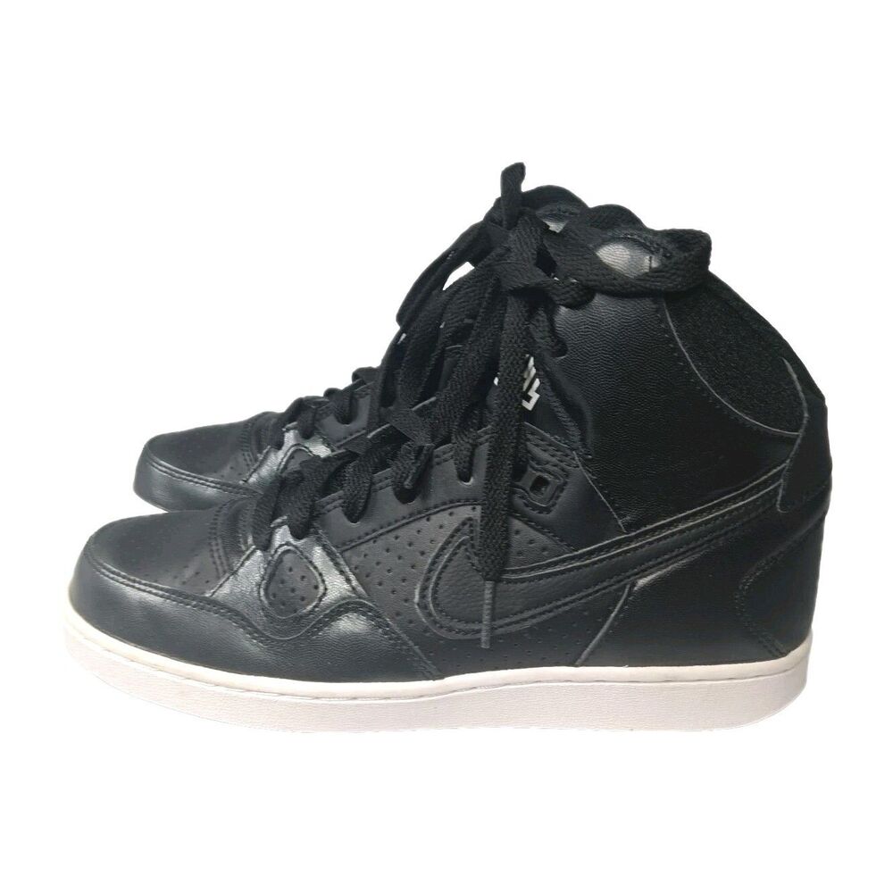 Nike Son Of Force Sneakers Women's Size 7.5 Shoes Mid Black ~ 616303-012